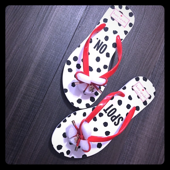 kate spade Shoes - Kate Spade womens flip flop sandals NWT
